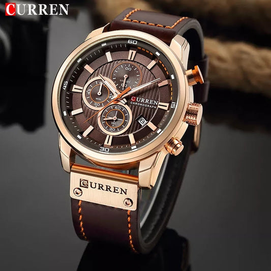 Reloj CURREN REF. 514 Vino/Dorado
