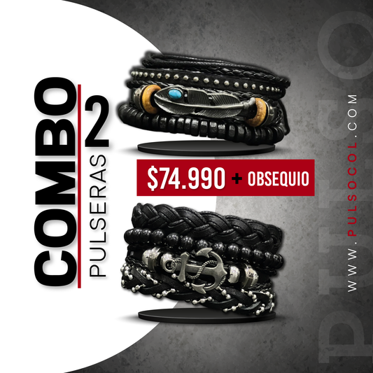 COMBO 1532: 2 PULSERAS X $74.990