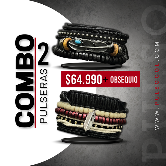 COMBO 1533: 2 PULSERAS X $64.990