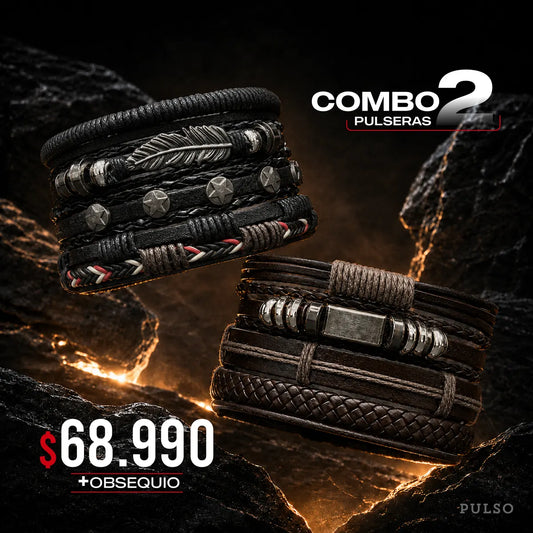 COMBO 1538: 2 PULSERAS X $68.990