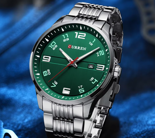 Reloj Curren 811 Plata/Verde