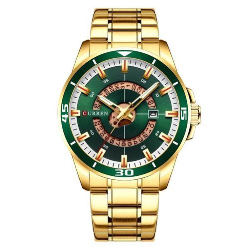 Reloj Curren 988 Dorado/Verde