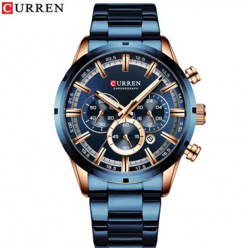 CURREN 8355 AZUL COBRE