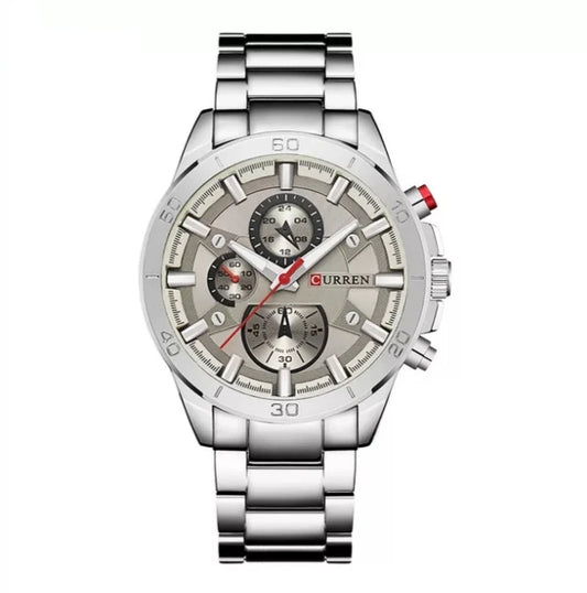 Reloj Curren REF: 242 Plata/Beige