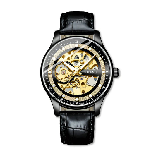 Reloj PULSO Ref. 2908 Negro/Dorado
