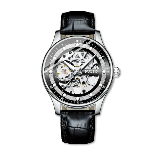 Reloj PULSO Ref. 2908 Negro/Plateado