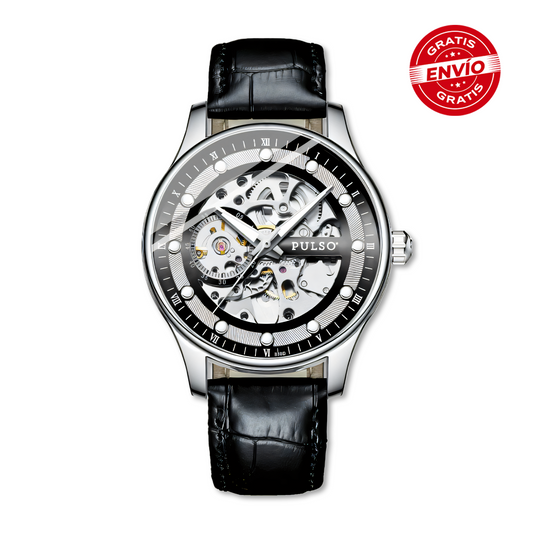 Reloj PULSO Ref. 2908 Negro/Plateado