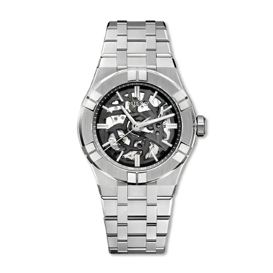 Reloj PULSO Ref. 2916 Plata/Negro