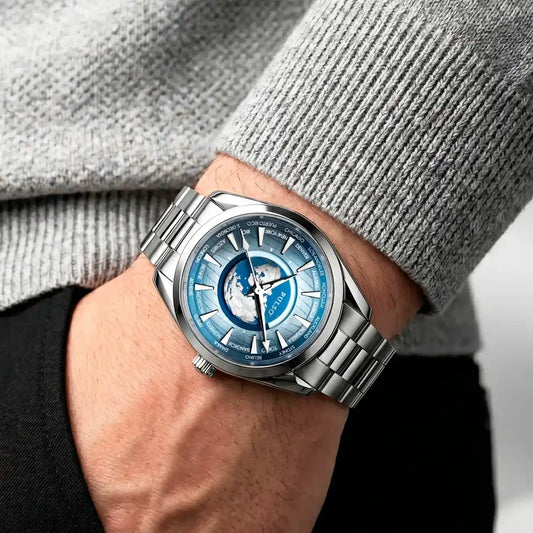 Reloj PULSO Ref. 2917 Plata/Azul