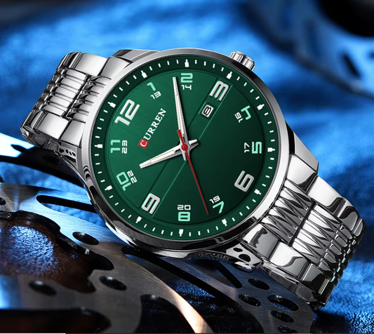 Reloj Curren 811 Plata/Verde