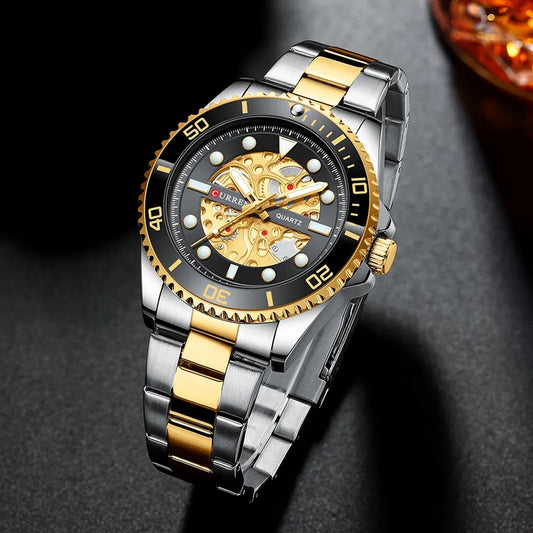 Reloj Curren REF. 809 Plata/Negro