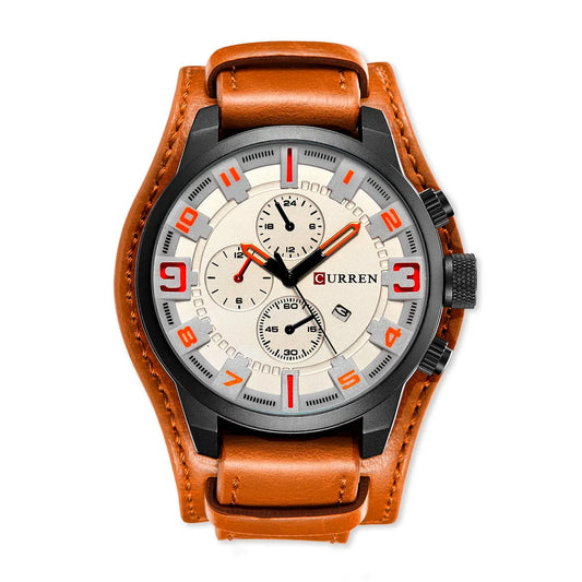 Reloj Curren REF. 419 Miel/Blanco