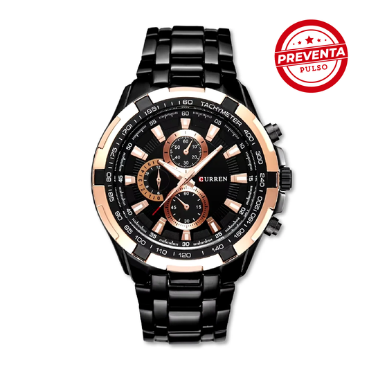Reloj CURREN REF. 472 Negro/Dorado