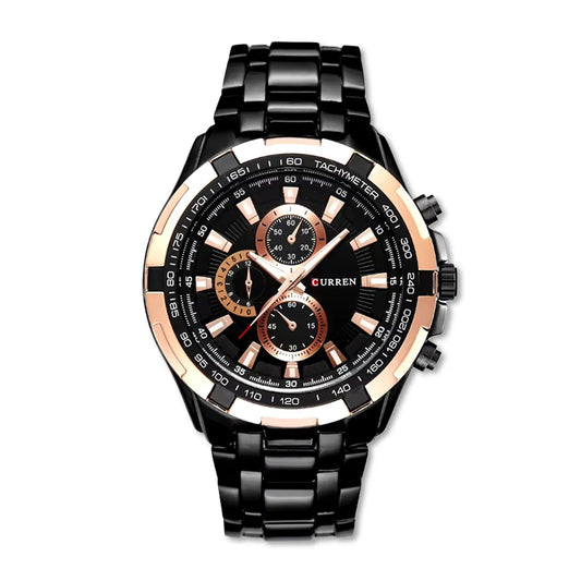 Reloj CURREN REF. 472 Negro/Dorado