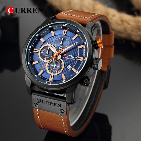 Reloj Curren 8291 Ocre Caja Negra