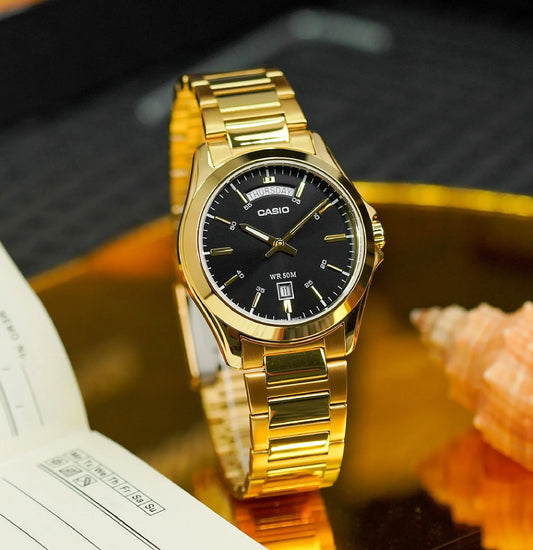 Reloj Casio MTP-1370G-1AV Negro