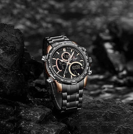 Reloj Naviforce Ref. 544 Negro/Dorado