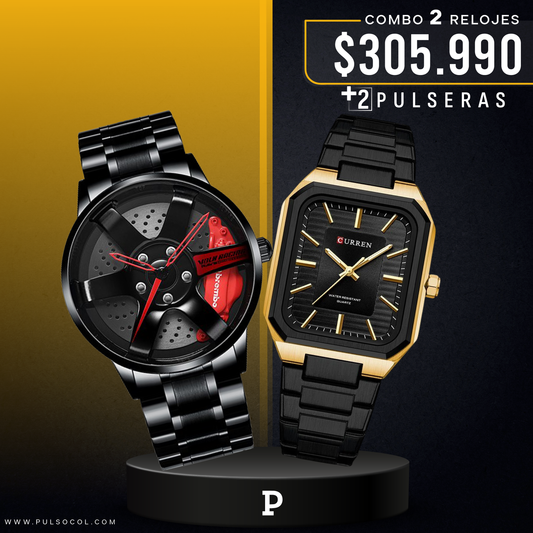 COMBO 662: 2 RELOJES X $305.990