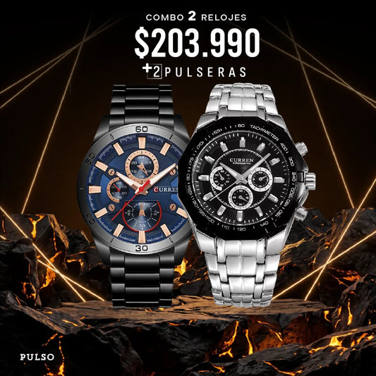 COMBO 700: 2 RELOJES X $203.990