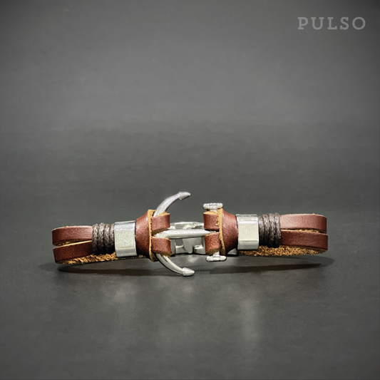 Pulsera Ancla Ref: 7034-1 Café