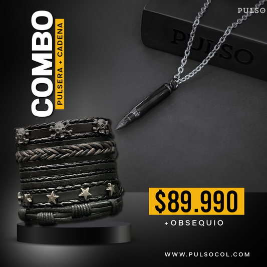 COMBO 706: CADENA + PULSERA X $89.990