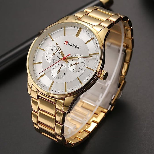 Reloj Curren Ref: 695 Dorado