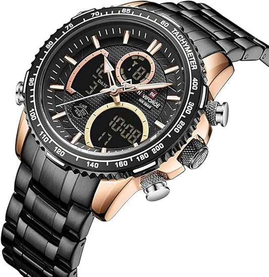 Reloj Naviforce Ref. 544 Negro/Dorado