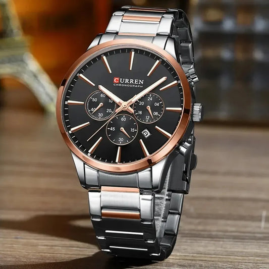 Reloj Curren Ref. 833 Plata/Negro