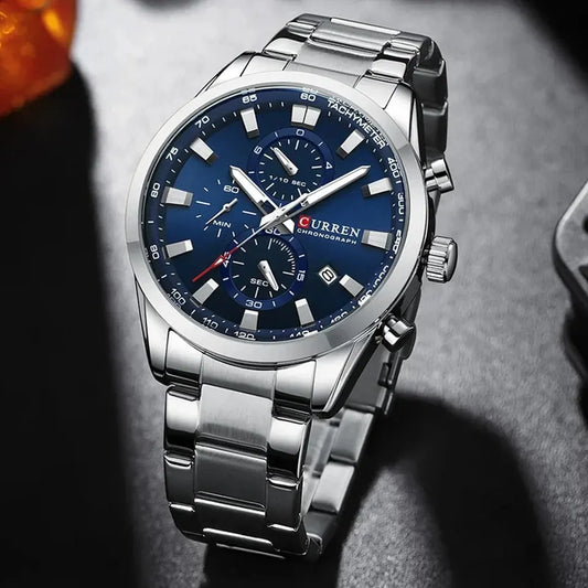 Reloj Curren Ref. 835 Plata/Azul