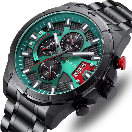 Reloj Curren Ref. 891 Negro/Verde
