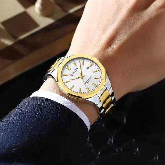 Reloj Curren Ref. 916 Plata/Dorado/Blanco