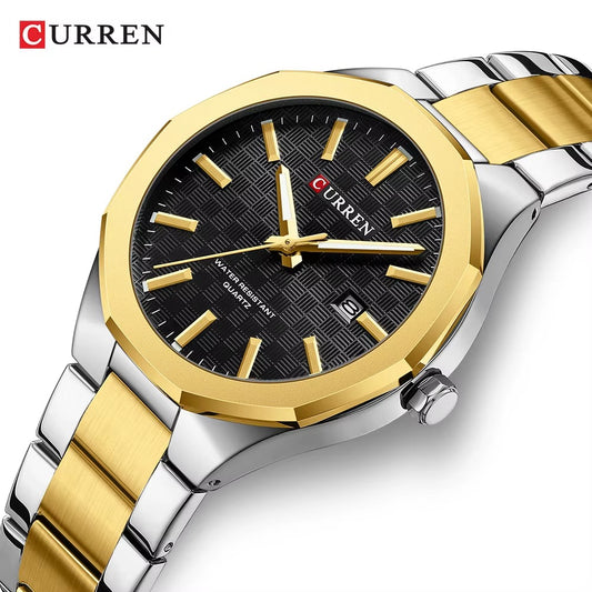Reloj Curren Ref. 916 Plata/Dorado/Negro