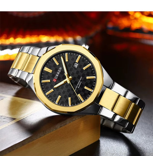 Reloj Curren Ref. 916 Plata/Dorado/Negro