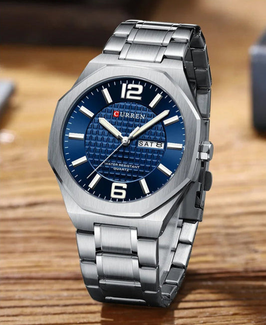 Reloj Curren Ref. 917 Plata/Azul