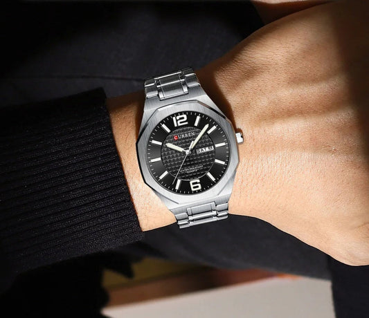 Reloj Curren Ref. 917 Plata/Negro