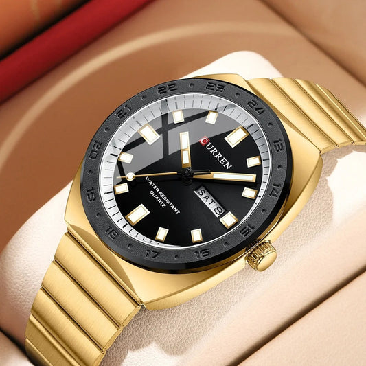 Reloj Curren Ref. 925 Dorado/Negro