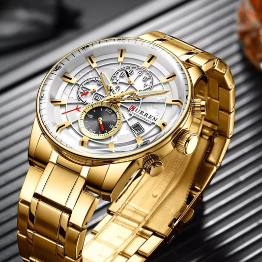 Reloj CURREN REF. 495 Dorado