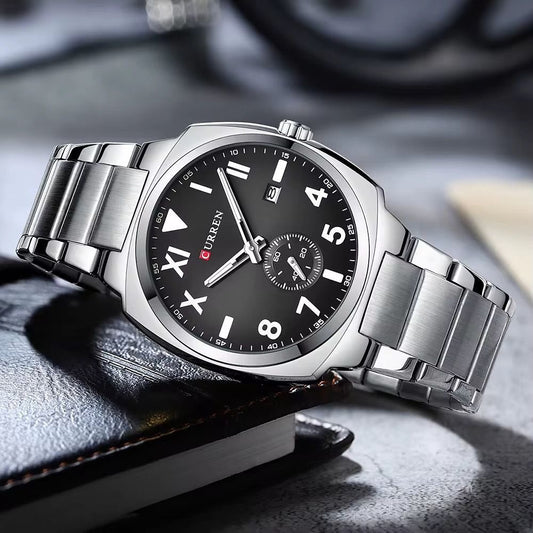 Reloj Curren 976 Plata/Negro