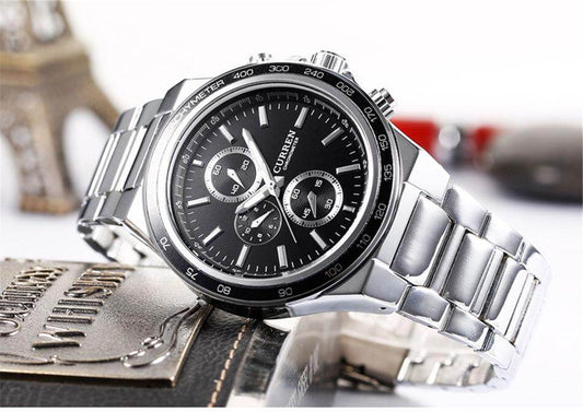 Reloj Curren 993 Plata/Negro