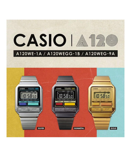 Reloj Casio Vintage A120WEG-9A Dorado