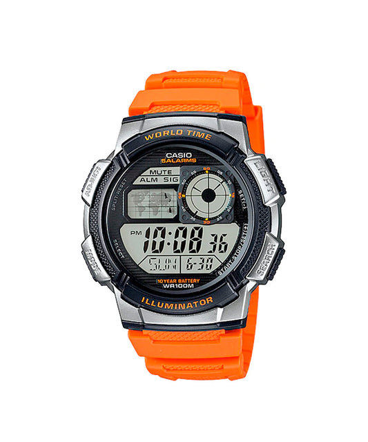 Reloj Casio AE-1000W-4BV Naranjado