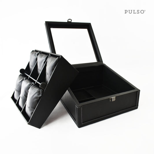 Estuche de Lujo Pulso X6 Ref. 1034 Negro/Gris