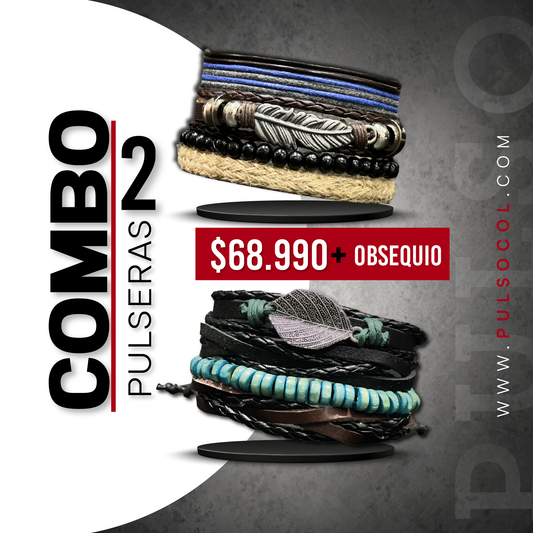 COMBO 1531: 2 PULSERAS X $68.990