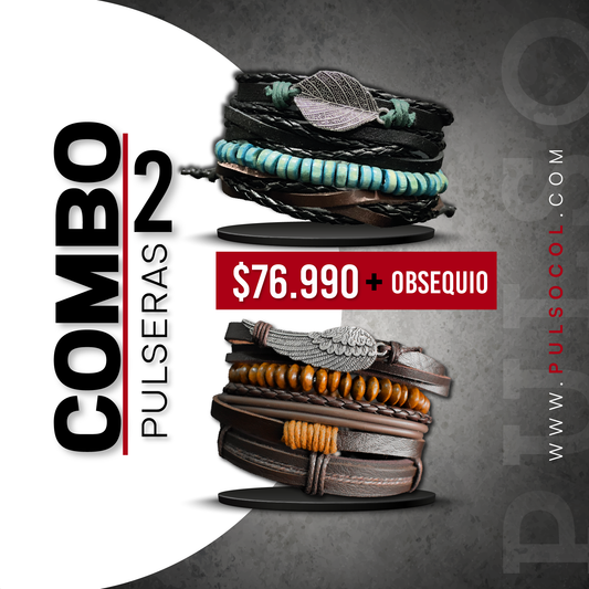 COMBO 1536: 2 PULSERAS X $76.990