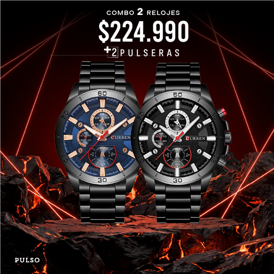 COMBO 367: 2 RELOJES X $224.990
