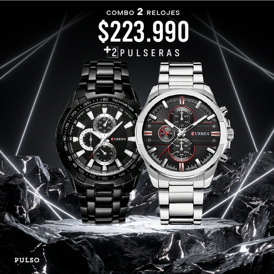 COMBO 601: 2 RELOJES X $223.990