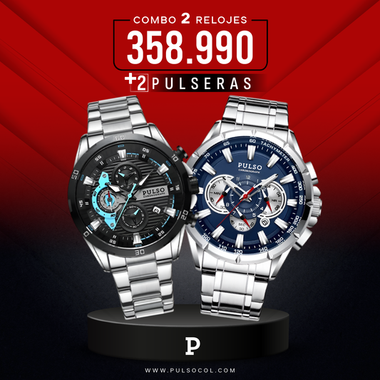 COMBO 607: 2 RELOJES X $358.990