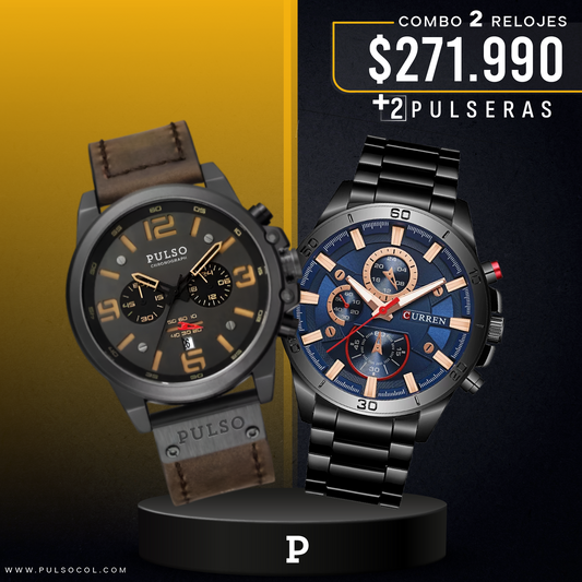 COMBO 622: 2 RELOJES X $271.990