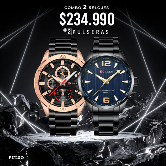 COMBO 638: 2 RELOJES X $234.990