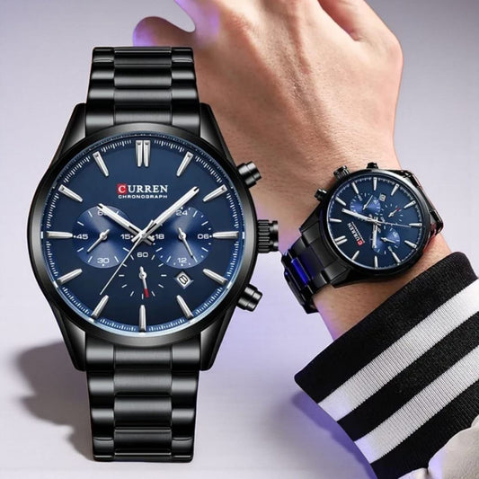 Reloj Curren 981 Negro/Azul